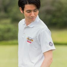 接触冷感 吸水速乾 紫外線防止 透け防止 エコリサイクル糸使用 ベアスムース刺繍ポロシャツ