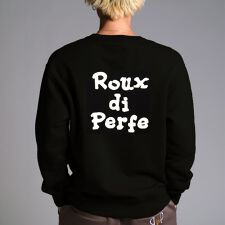 【日本製】ウレタン刺繍 裏起毛トレーナー