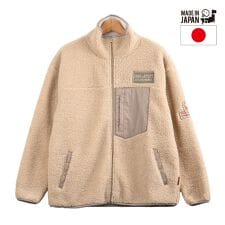 ルゥディパフィーインターナショナル(ROUX DI PERFE INTERNAZIONALE)の【日本製】ボア フルジップブルゾン