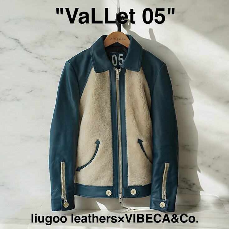 VaLLet 本革 レザーブルゾン メンズ ヴァレット VALLET01AN VALLET 本革 シングルライダースジャケット メンズ ヴァレット