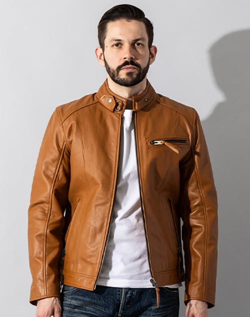 ライダースジャケット (茶色・ブラウン系、L) の一覧 | マルイウェブ