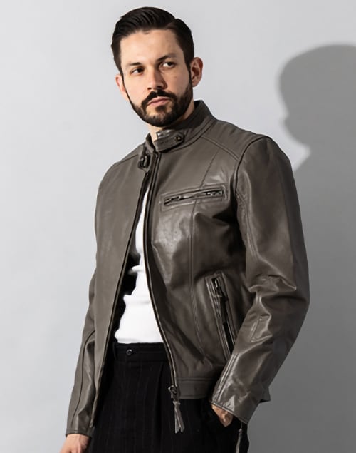 ライダースジャケット (灰色・グレー系) の一覧 | マルイウェブチャネル