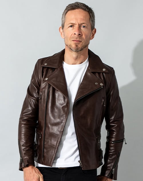 ライダースジャケット (茶色・ブラウン系、L) の一覧 | マルイウェブ