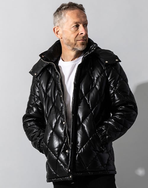 VaLLet 本革 中綿ジャケット メンズ ヴァレット VALLET04SH 中綿レザー