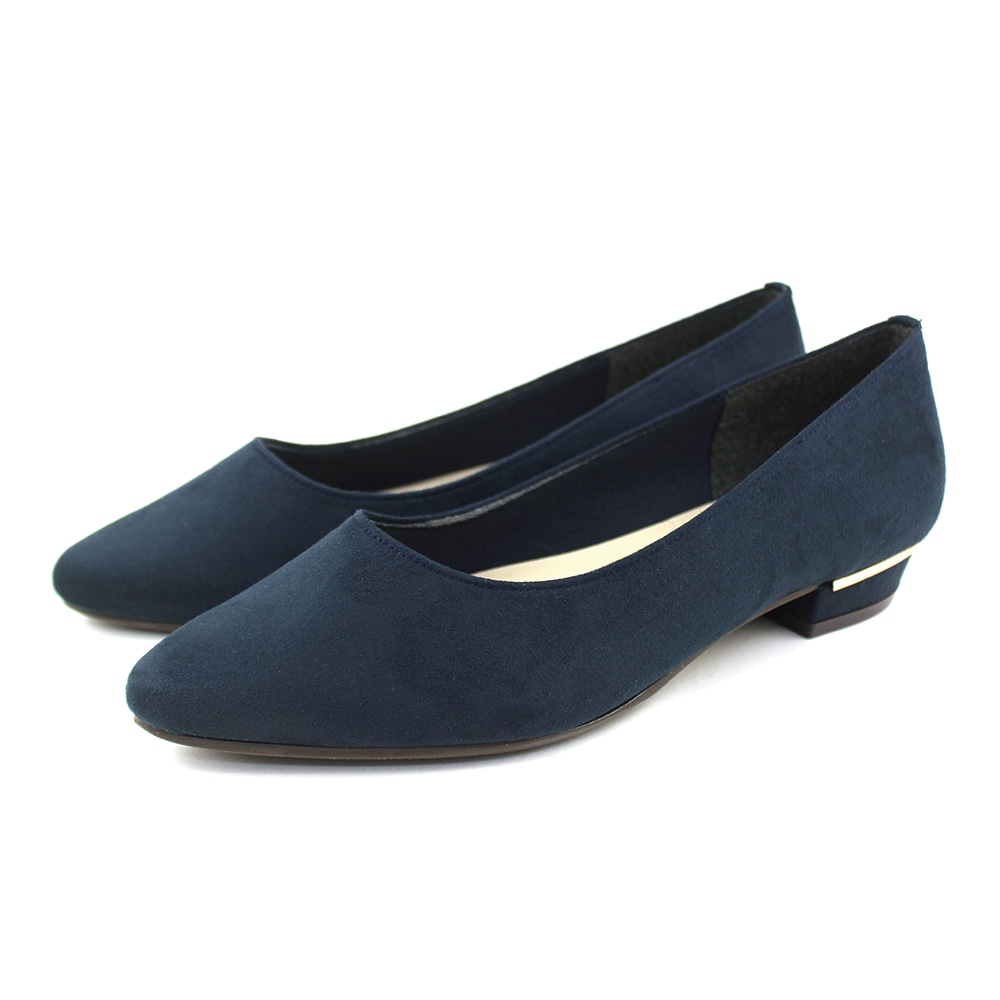 【新品未使用】シューファンタジー ポインテッド レース パンプス ブルー 青 日本製 シューファンタジー Shoe Fantasy 晴雨兼用 レイン 撥水