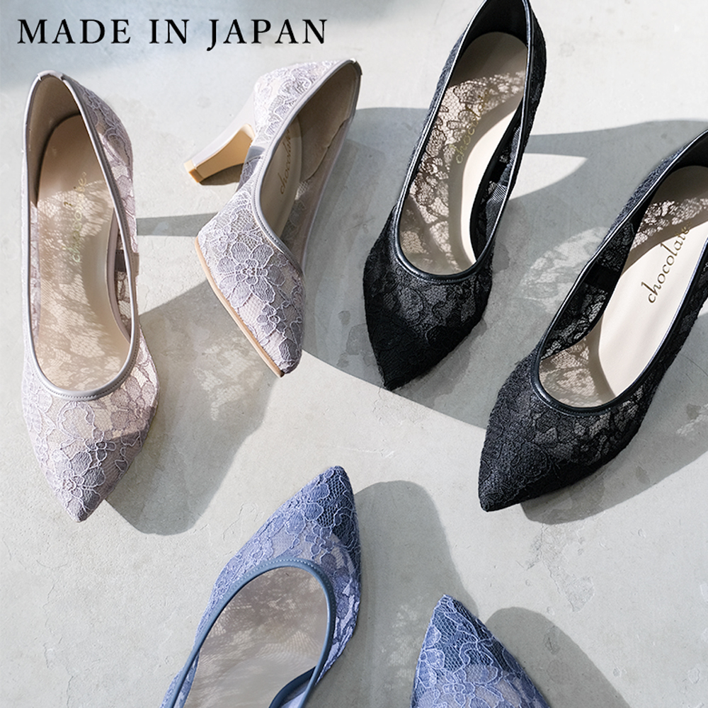 日本製 シューファンタジー Shoe Fantasy ポインテッド レース