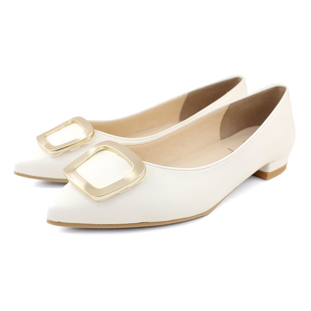 日本製 シューファンタジー Shoe Fantasy 異素材切り替えパンプス 晴雨