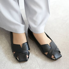 日本製 シューファンタジー Shoe Fantasy カットデザインパンプス