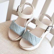 シューファンタジー Shoe Fantasy 厚底 キルティング スポーツサンダル