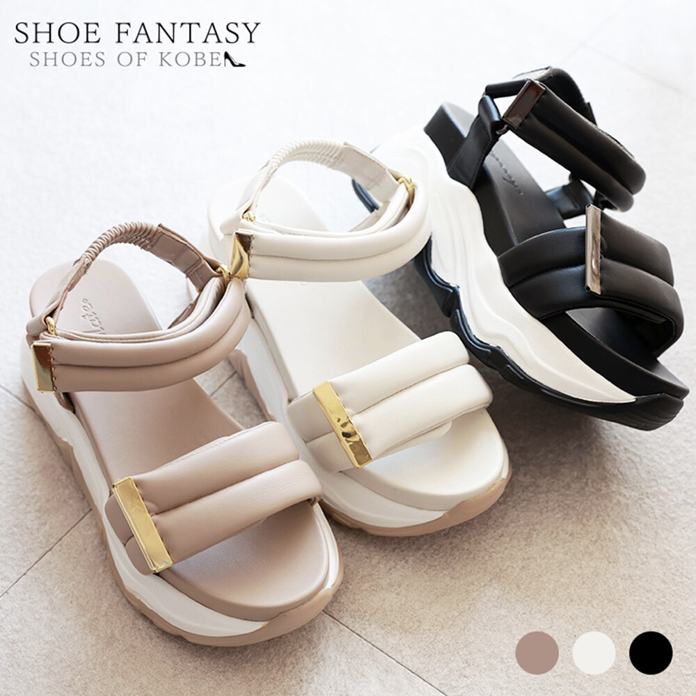 シューファンタジー（Shoe Fantasy）/シューファンタジー Shoe Fantasy 厚底 クッションベルトスポーツサンダル シューファンタジー Shoe Fantasy 厚底 クッションベルトスポーツ