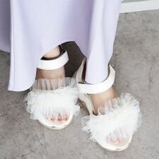 シューファンタジー Shoe Fantasy 厚底 ボリュームチュール スポーツサンダル