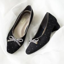 日本製 シューファンタジー Shoe Fantasy ベロアリボン バレエシューズ 晴雨兼用 レイン