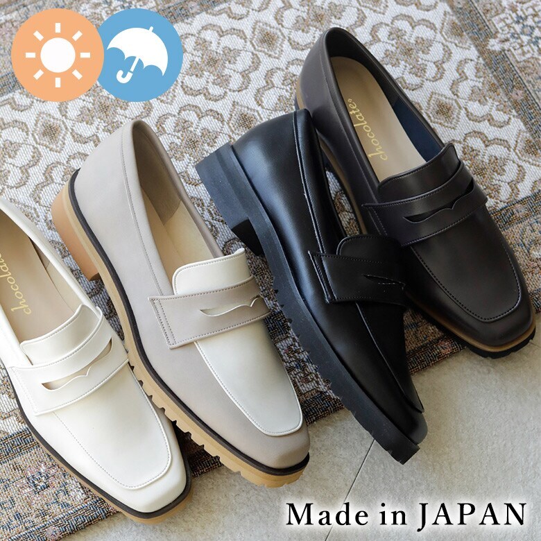 日本製 マニッシュシューズ ヒモ付き カジュアル 3cmヒール 楽ちん