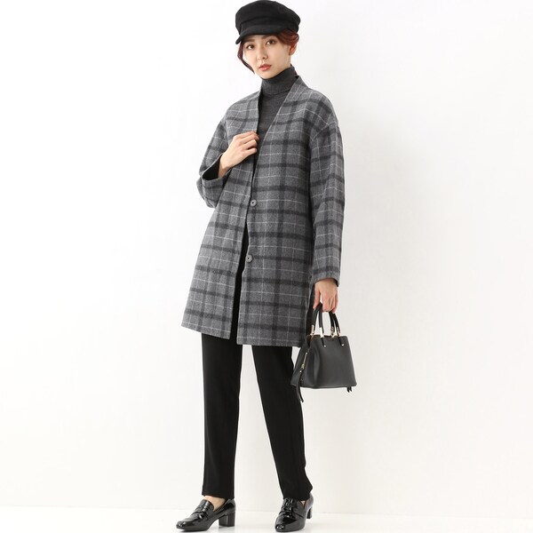 VALENTINO GARAVANI リバーシブル コート ジャケット チェック VALENTINO GARAVANI リバーシブル コート ジャケット チェック