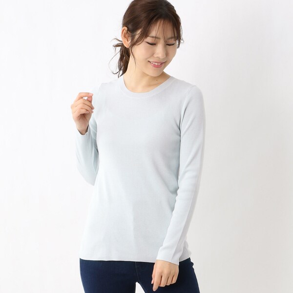 シルク混カットソー | マルイウェブチャネル