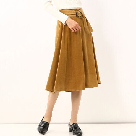 ベルト付きベロアロングスカート リネーム Rename ファッション通販 マルイウェブチャネル Cb001 248 98 01