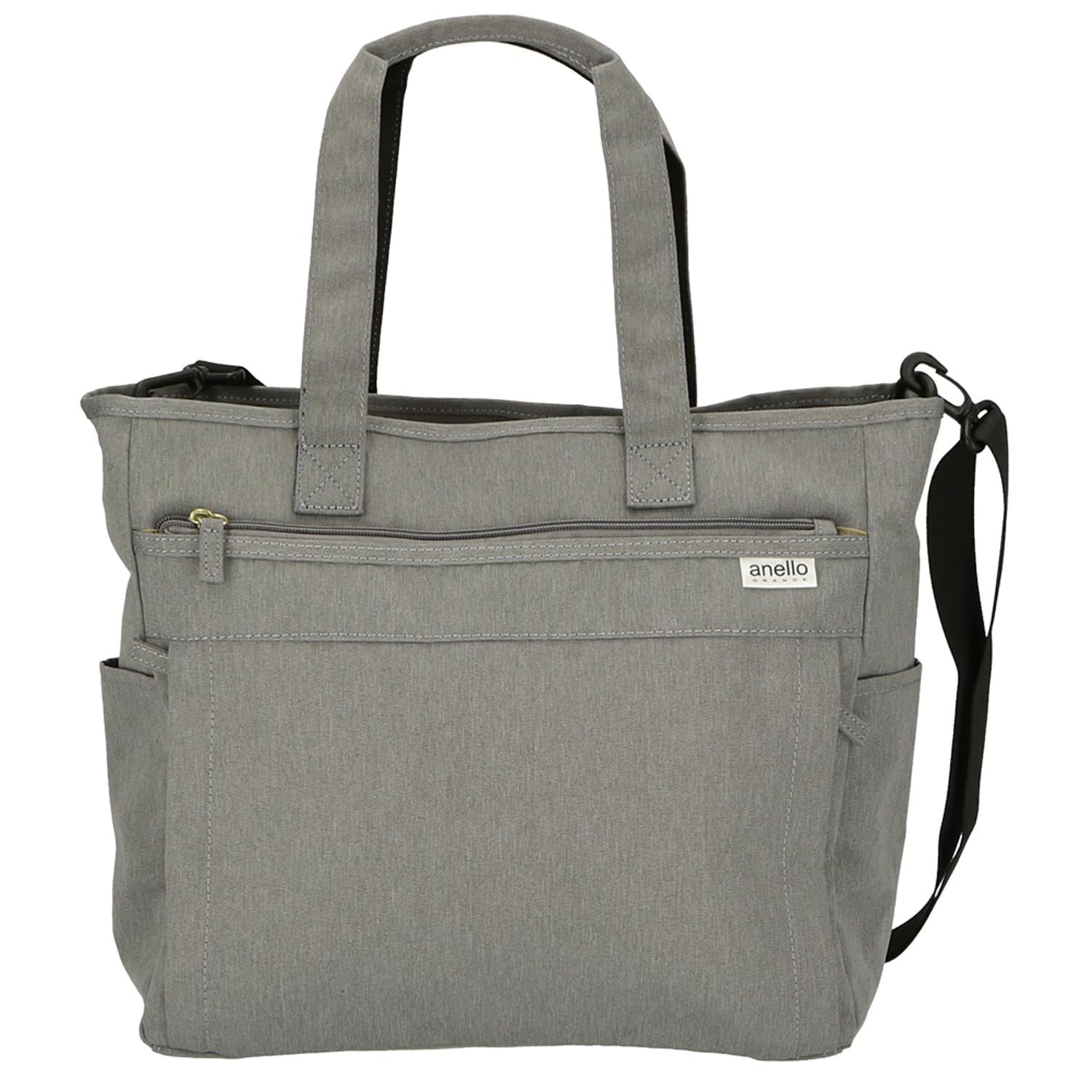 [�}���C]�A�l�� �V�����_�[�o�b�O A4 �ʔ� �g�[�g�o�b�O 2way �ʋ� �ʊw �u�����h anello G/�A�l�� �O�����f�ianello GRANDE�j LGY.���C�g�O���[