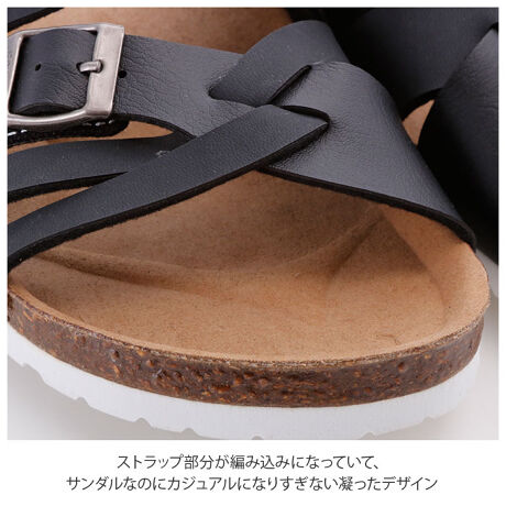 サンダル メンズ ブランド 通販 おしゃれ コンフォートシューズ 履きやすい 黒 靴 カジュアル 父 バックヤードファミリー Backyard Family Ew9165 ファッション通販 マルイウェブチャネル