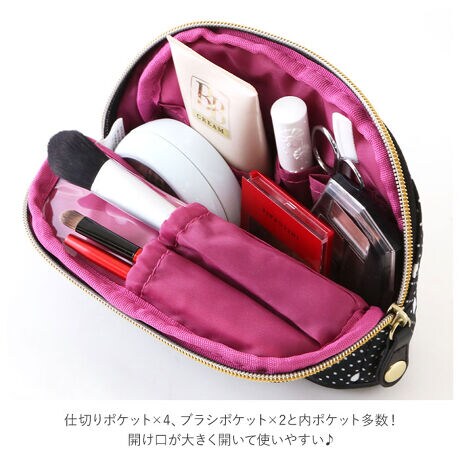 メイクポーチ 使いやすい 通販 化粧ポーチ 小さめ コスメポーチ ポーチ 化粧品 機能的 かわいい バックヤードファミリー Backyard Family Af4 ファッション通販 マルイウェブチャネル