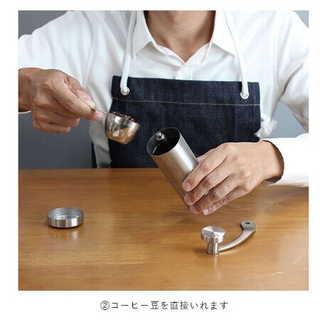 コーヒーミル 手動 アウトドア 通販 おしゃれ 珈琲ミル 手挽き 粗挽き 細挽き ドリップ Coff バックヤードファミリー Backyard Family Coffeemill ファッション通販 マルイウェブチャネル