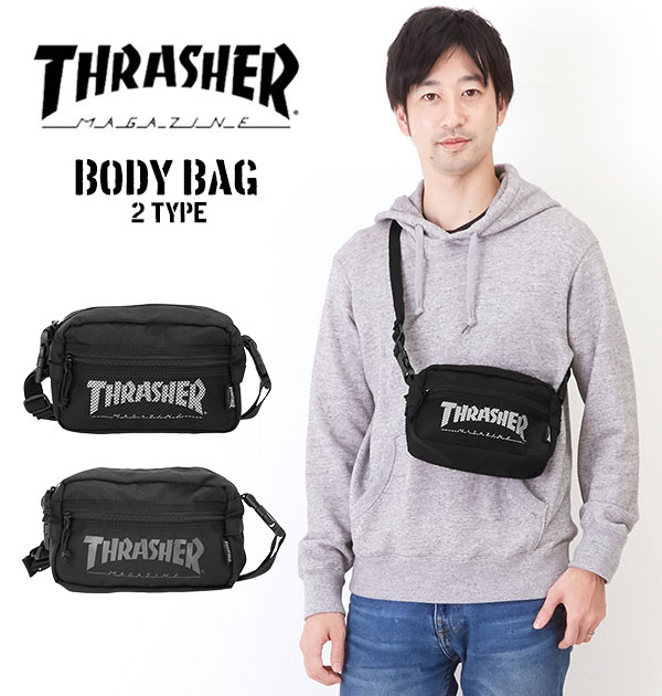 thrasher バッグ ストア ショルダー