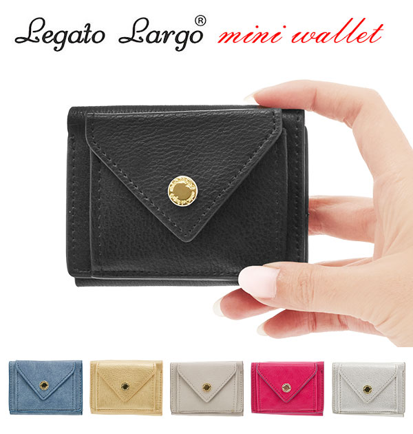 三つ折り財布 レディース Legato Largo レガートラルゴ 通販 ミニ財布