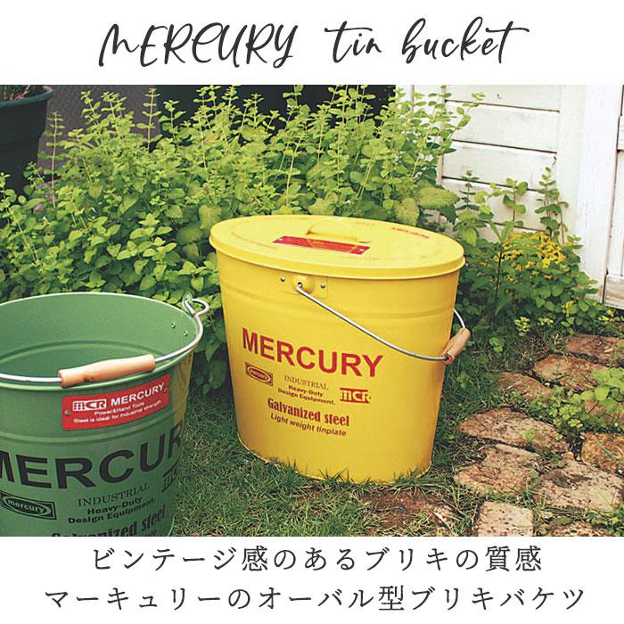 MERCURY Mini　Bucket ミニバケツ アメリカン ブリキのバケツ