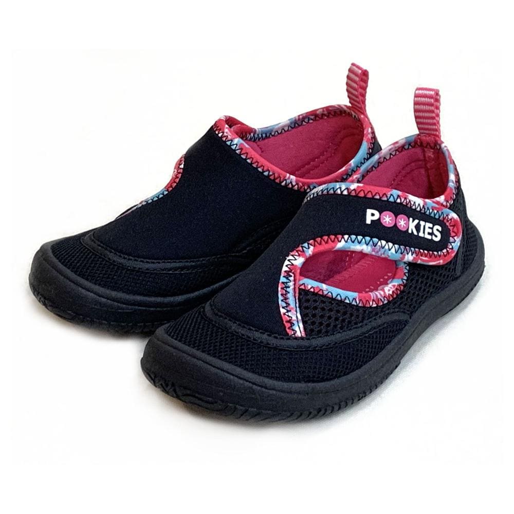 [�}���C]Pookies �v�[�L�[�Y pka120 water shoes kids/�o�b�N���[�h�t�@�~���[�iBACKYARD FAMILY�j Black/Pink