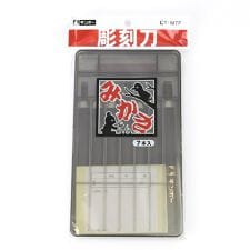 バックヤードファミリー(BACKYARD FAMILY)の彫刻刀セット 7本 通販 彫刻刀 みかさ 7本組 セット 平刀 切出刀 角刀 丸刀 小丸刀 大丸刀