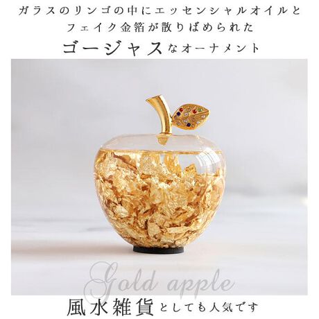 金運アップ グッズ 通販 置物 おしゃれ ゴールドアップル 金の林檎 運 アップ 平和 フルーツモチ バックヤードファミリー Backyard Family Gd02bk ファッション通販 マルイウェブチャネル