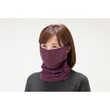 バックヤードファミリー(BACKYARD FAMILY)のネックウォーマー レディースシルク 通販 綿 シルク マスク ガーゼ 洗える おしゃれ あったか グ
