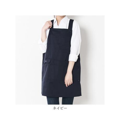 エプロン おしゃれ 通販 ええエプロン ナチュラル レディース H型 ワンピース ゆったり ブラック バックヤードファミリー Backyard Family T113 ファッション通販 マルイウェブチャネル