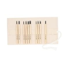 バックヤードファミリー(BACKYARD FAMILY)の彫刻刀セット 10本 通販 よしはる 三友 彫刻刀 10本組 セット 印刀 平刀 三角刀 丸刀 版画