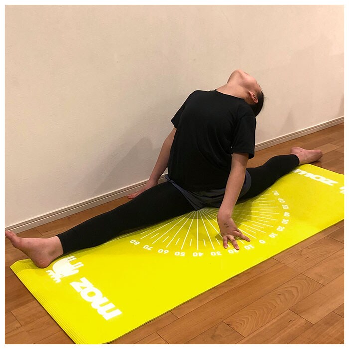 Moz モズ 開脚ヨガマット ヨガマット ブラック Hh6azjcji6 ヨガ ピラティス Editorialdismes Com