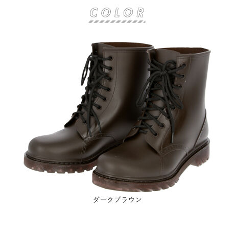 レースアップ レインブーツ Pl 6301 バックヤードファミリー Backyard Family Pl6301 ファッション通販 マルイウェブチャネル