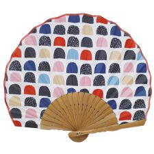 バックヤードファミリー(BACKYARD FAMILY)の扇子 Natti ナッティ 通販 女性用 レディース おしゃれ かわいい 扇 布 せんす センス シ