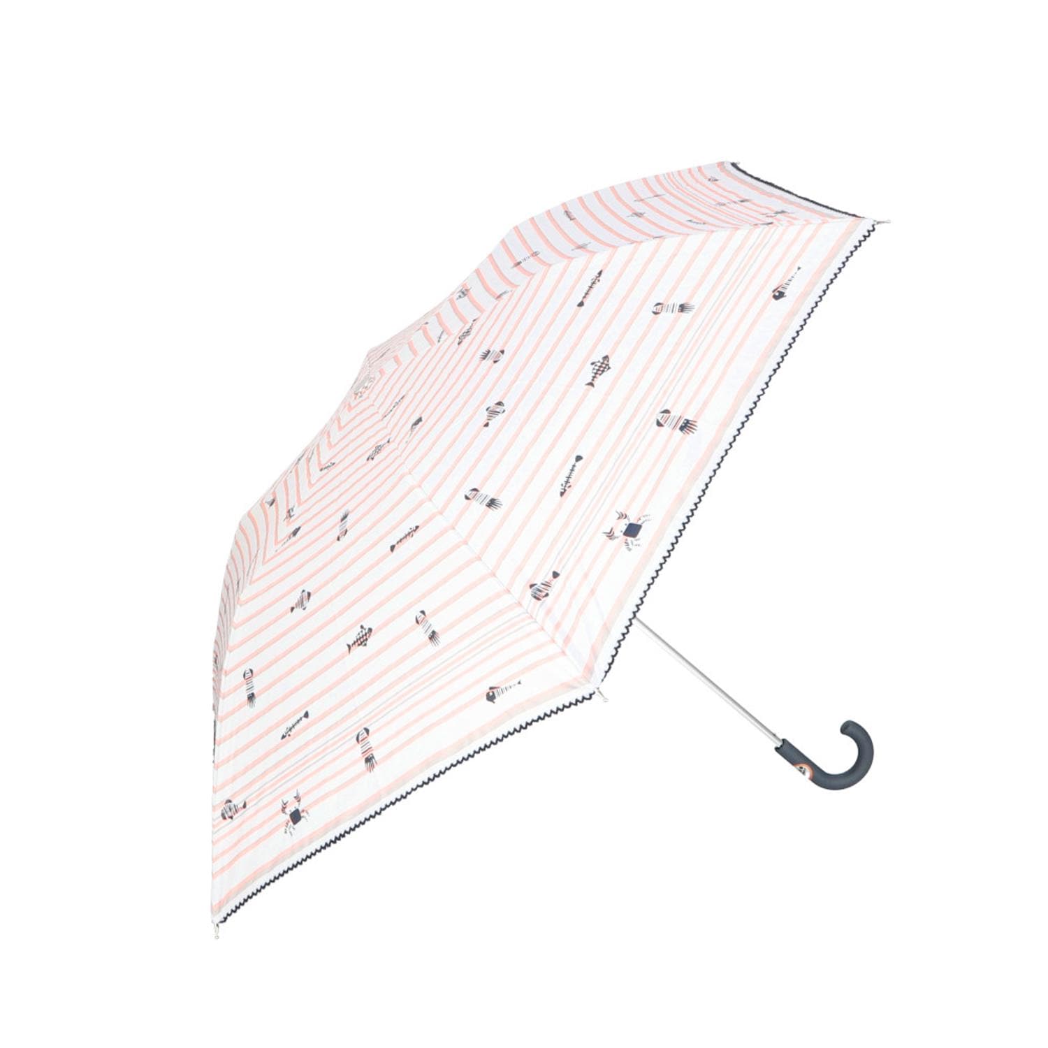 CHAM CHAM MARKET 晴雨兼用 トップフラット 折りたたみ傘