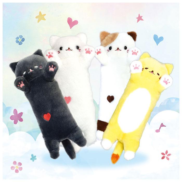 にぎってにゃんこ ぬいぐるみ」「猫グッズ」にぎって！にゃんこ ぷきゅ（84個入