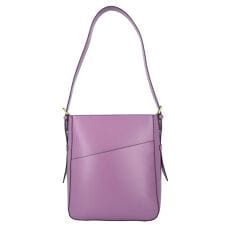 Legato Largo NANAMEグロッシーフェイクレザーA4ショルダー