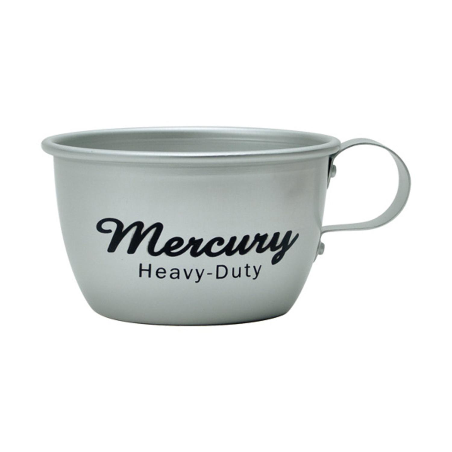 [マルイ]MERCURY マーキュリー アルミマグカップ/バックヤードファミリー（BACKYARD FAMILY） シルバーブラック