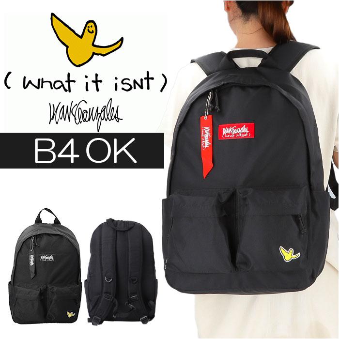 バックヤードファミリー（BACKYARD FAMILY）/(What it isNt) ART BY MARKGONZALES ラウンド多機能リュック What it isNt) ART BY MARKGONZALES ラウンド多機能リュック | バック