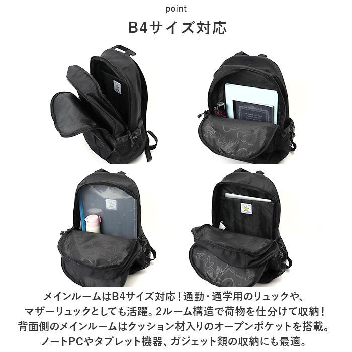 ハンドメイド　ラウンドリュック　グレーブラック　ポニョ What it isNt) ART BY MARKGONZALES ラウンド多機能リュック
