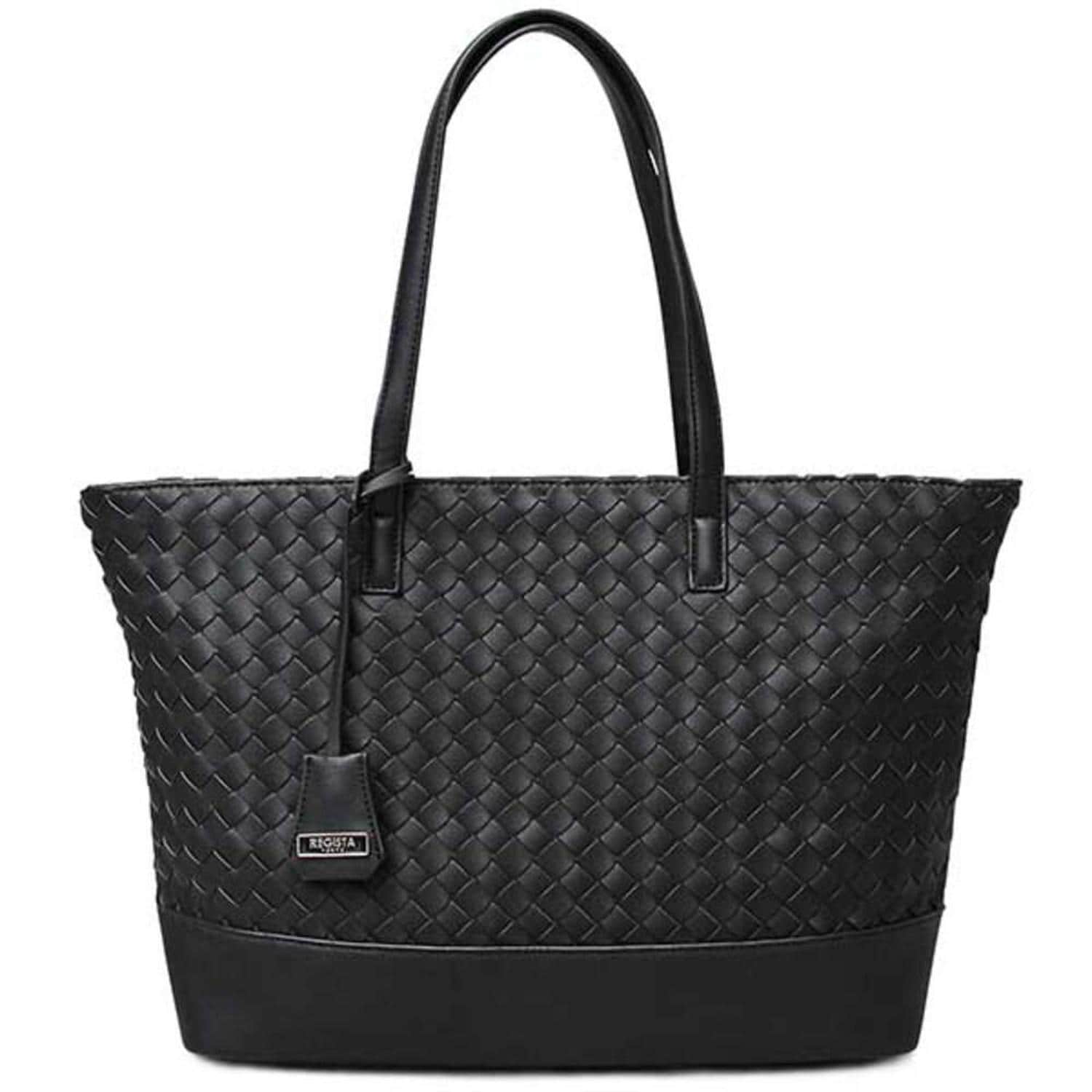 [}C]REGiSTA INTRECCIATO TOTE BAG/obN[ht@~[iBACKYARD FAMILYj BLACK