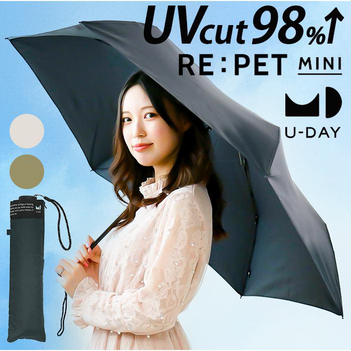 U-DAY RE:PET LARGE MINI リペットラージミニ 折りたたみ傘 | バック