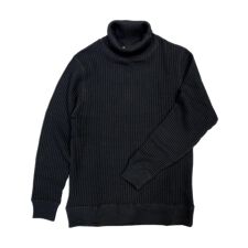 JEMORGAN ビッグワッフルタートルネック