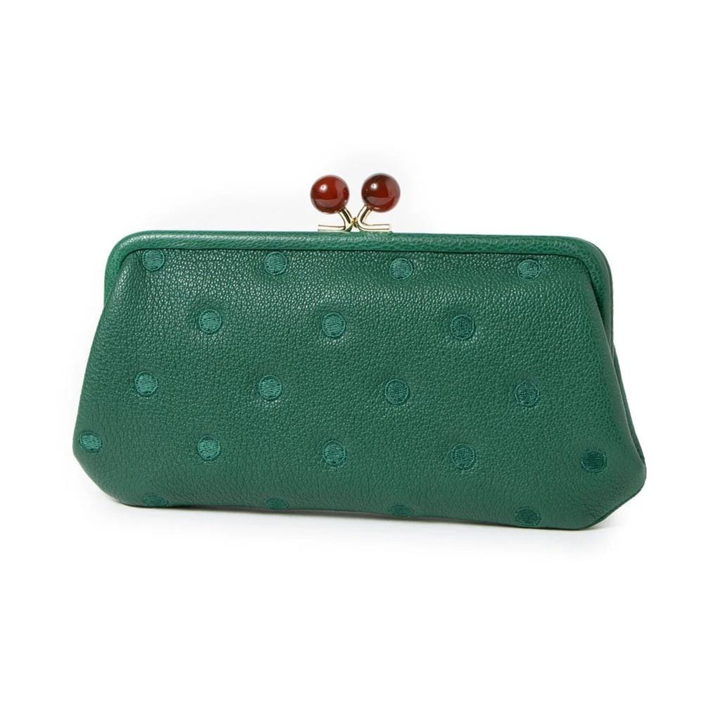 perche ペルケ マルチスタッズ がま口 ロングウォレット | バック