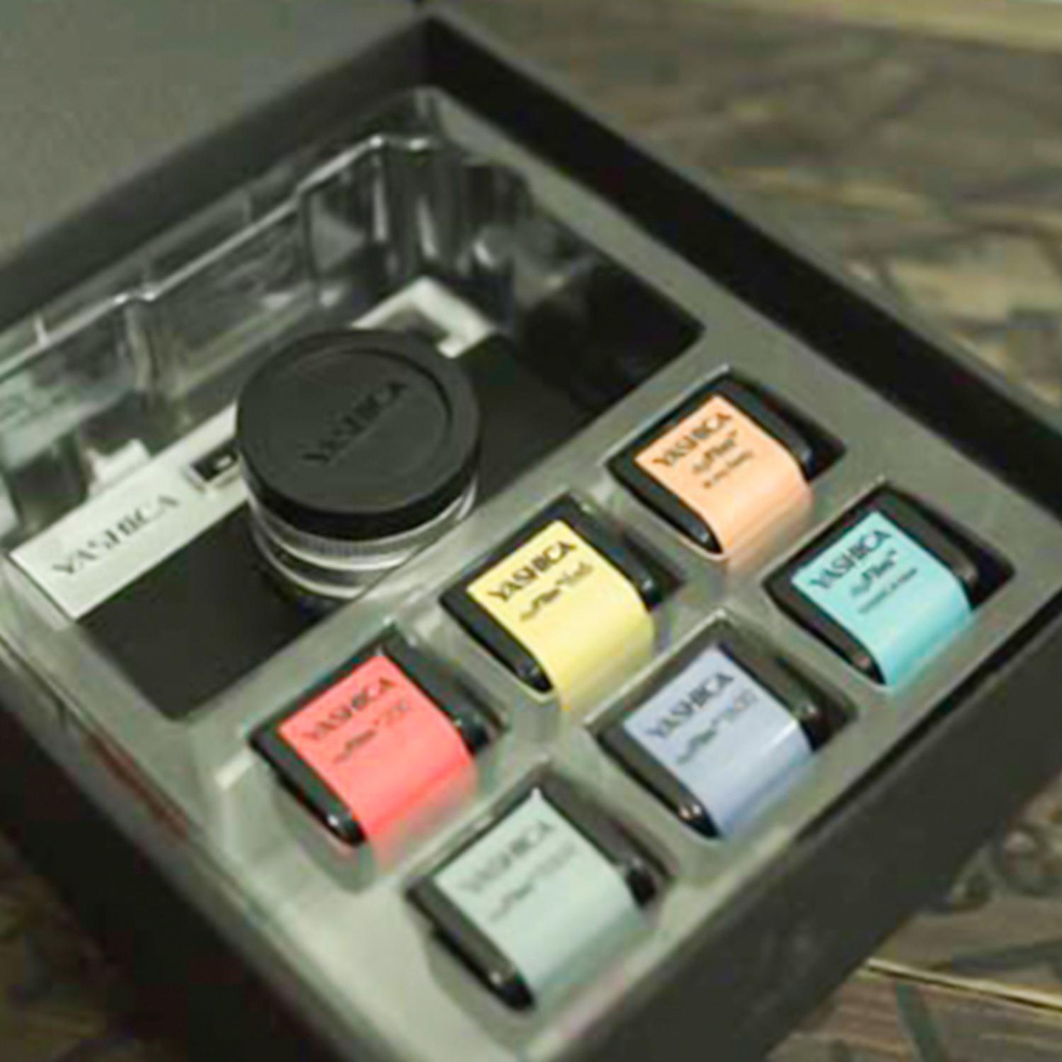 [}C]YASHICA Y35 Combo/obN[ht@~[iBACKYARD FAMILYj Black