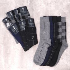 紳士 カジュアルソックス/柄Ｃ