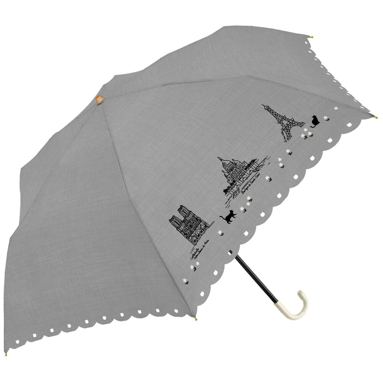 アンテプリマ 晴雨兼用傘 トップフラット CHAM CHAM MARKET 晴雨兼用 トップフラット 折りたたみ傘
