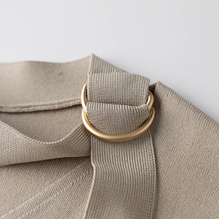 ラウンドヘムニットベスト | バックヤードファミリー(BACKYARD FAMILY